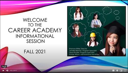 Career Academy Information Session
